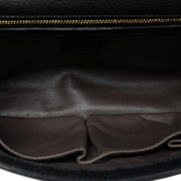 Pre-Loved Gucci Medium Leather Miss Bamboo Crossbody - Picture 4 of 7